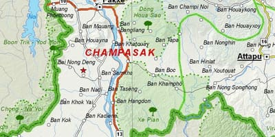 Bản đồ của cựu lào