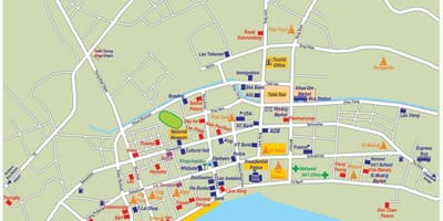 Bản đồ của chăn lào