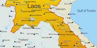 Bản đồ của sepon lào